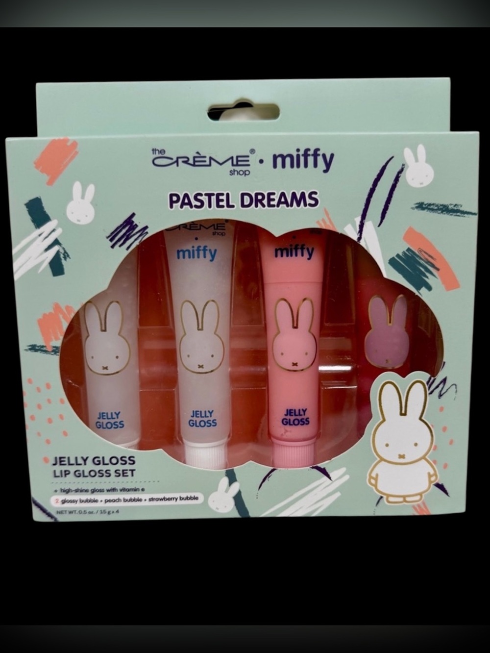 The Creme Shop x Miffy Pastel Dreams Jelly Gloss Set